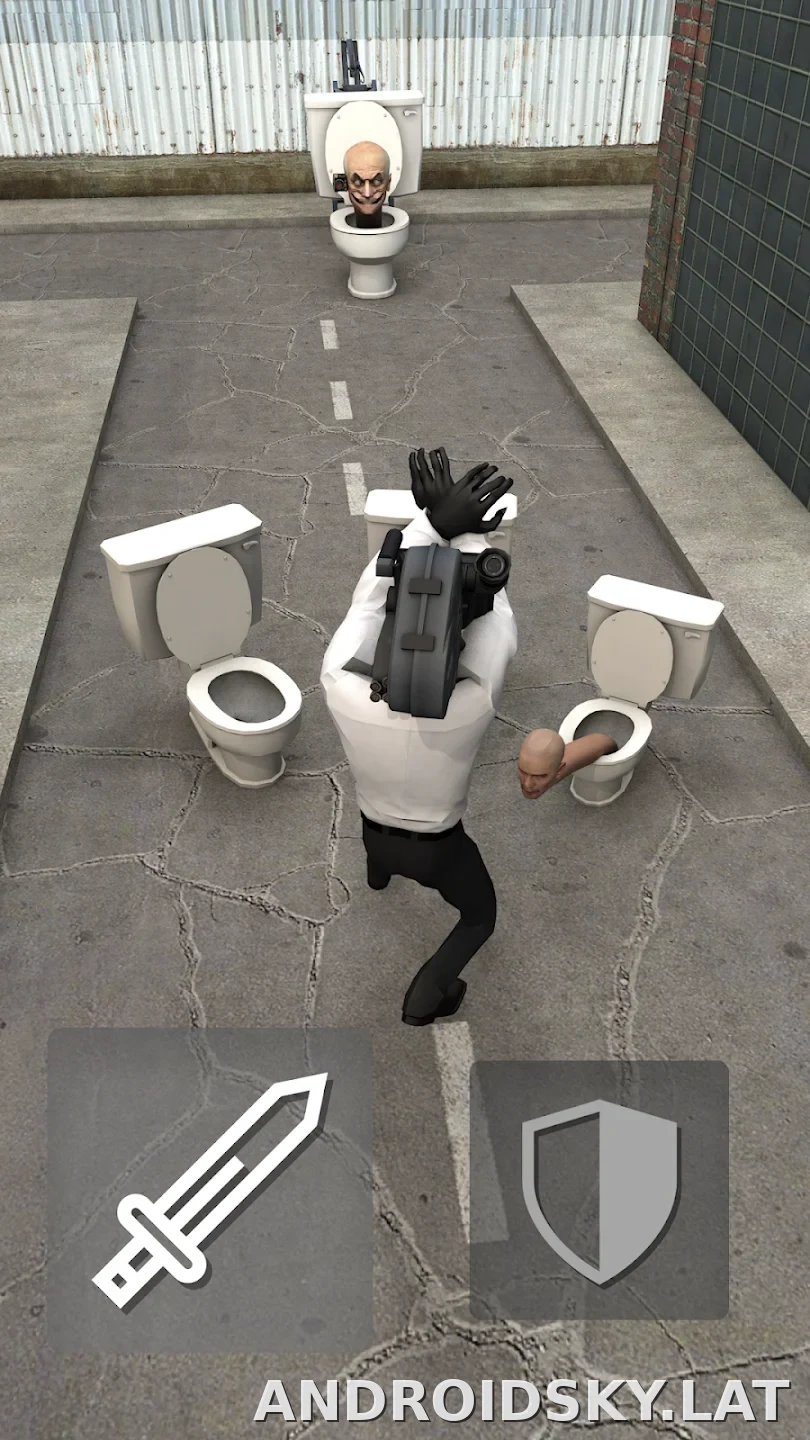 Toilet Fight скриншот 4